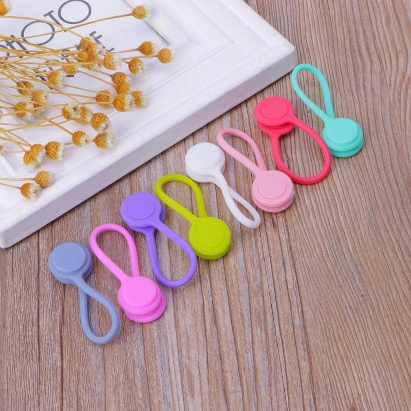 ที่ม้วนเก็บสายไฟแบบแม่เหล็กแรงสูง Super Strong Magnetic Cord Holder Organizer R2LB