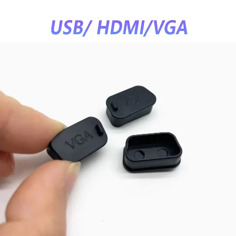 Universal Anti Dustproof Notebook Port Plug PVC Protector USB/HDMI/VGA Elastic Laptop Computer Cover Stopper 4/5/15/20/30~80Pcs