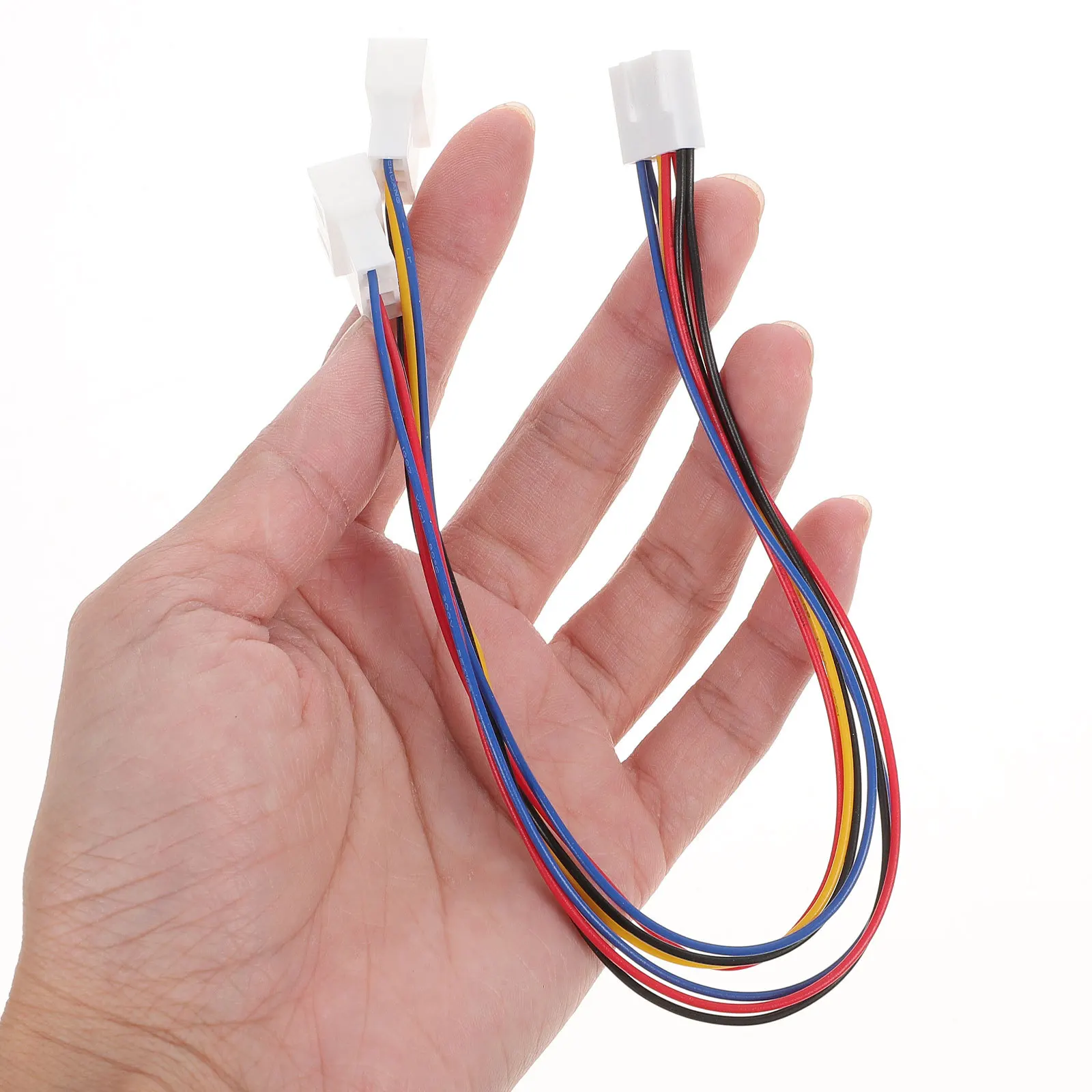

Pwm Fan Cables Adapter Cable for Computer Case Power Connectors Black Design Fan Splitter