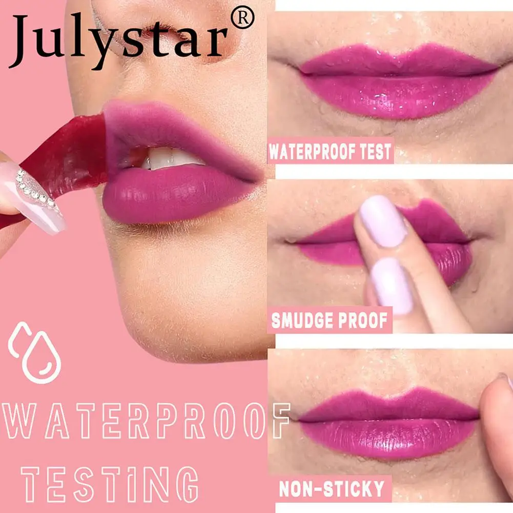 Peel Off Liquid Lipstick Waterproof long lasting LipGloss Mask Moisturizer Tear Pull Lip Lint trucco cosmetico 6 colori Lip Gloss