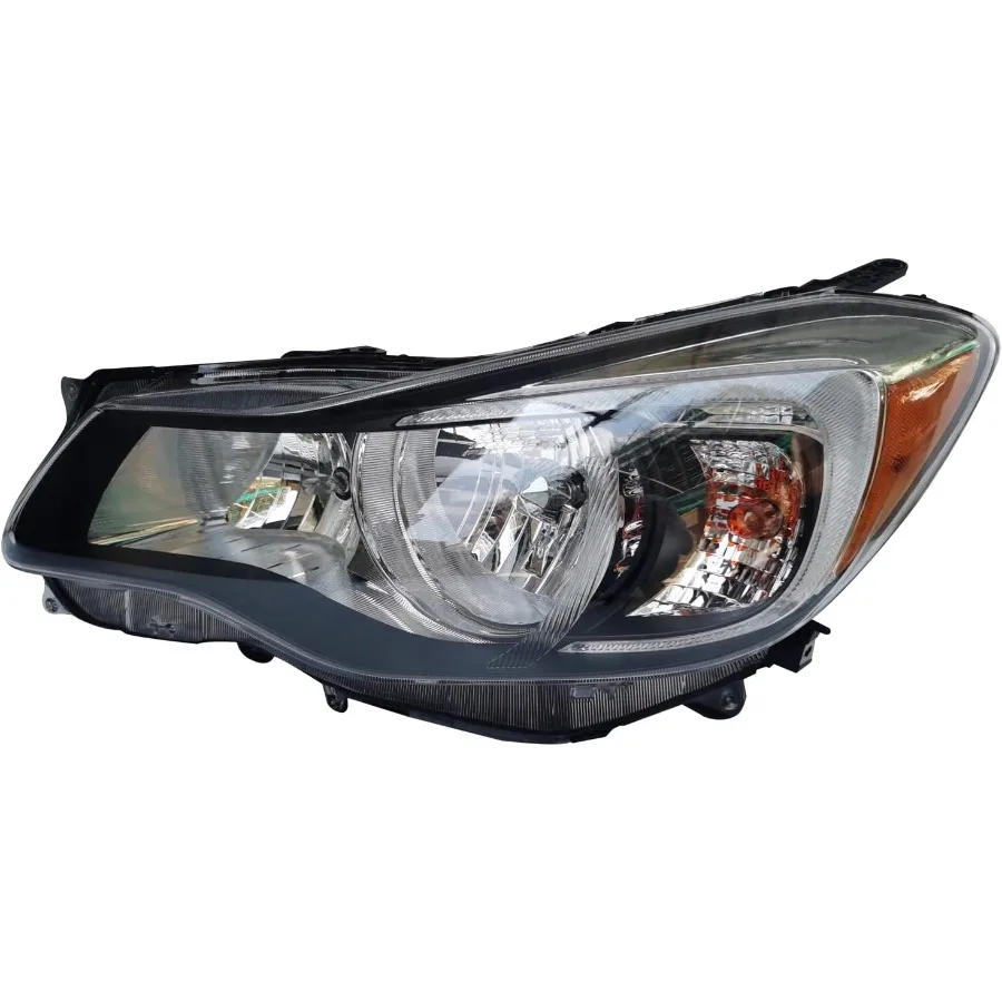 

Фара в сборе, совместимая с Subaru Impreza 2015 2016, черная галогенная фара со стороны водителя, прямая замена фары