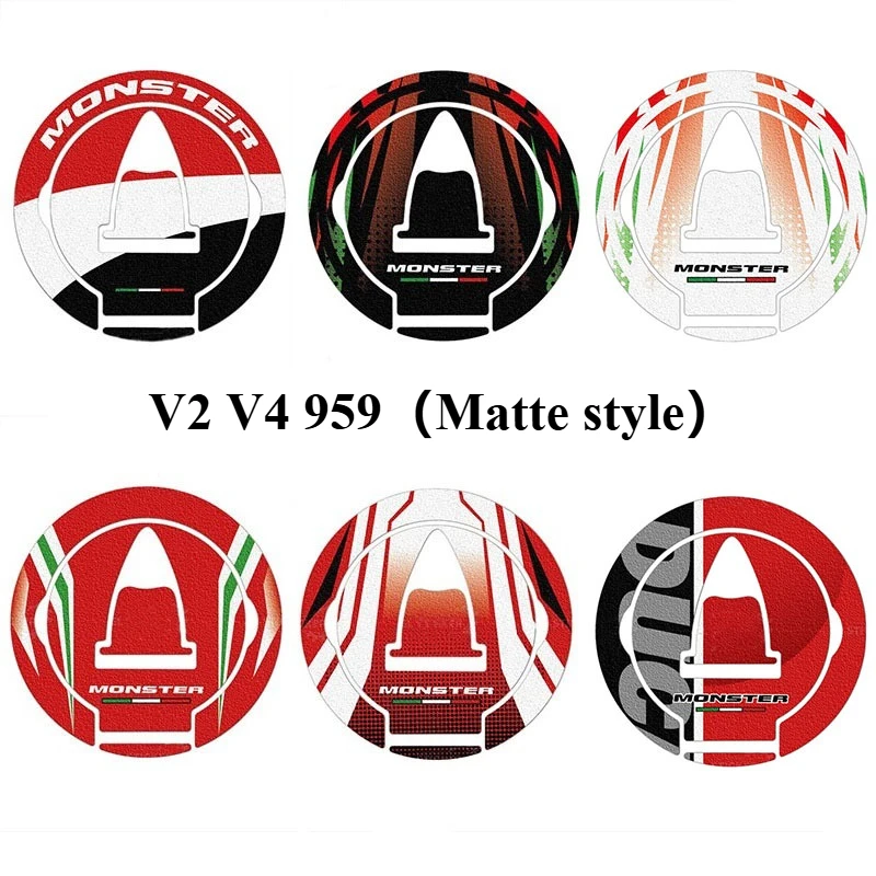 

959 V2 V4 наклейка на крышку топливного бака, аксессуары для модификации мотоцикла, украшение бака, водонепроницаемая наклейка, подходит для DUCATI PANIGAL
