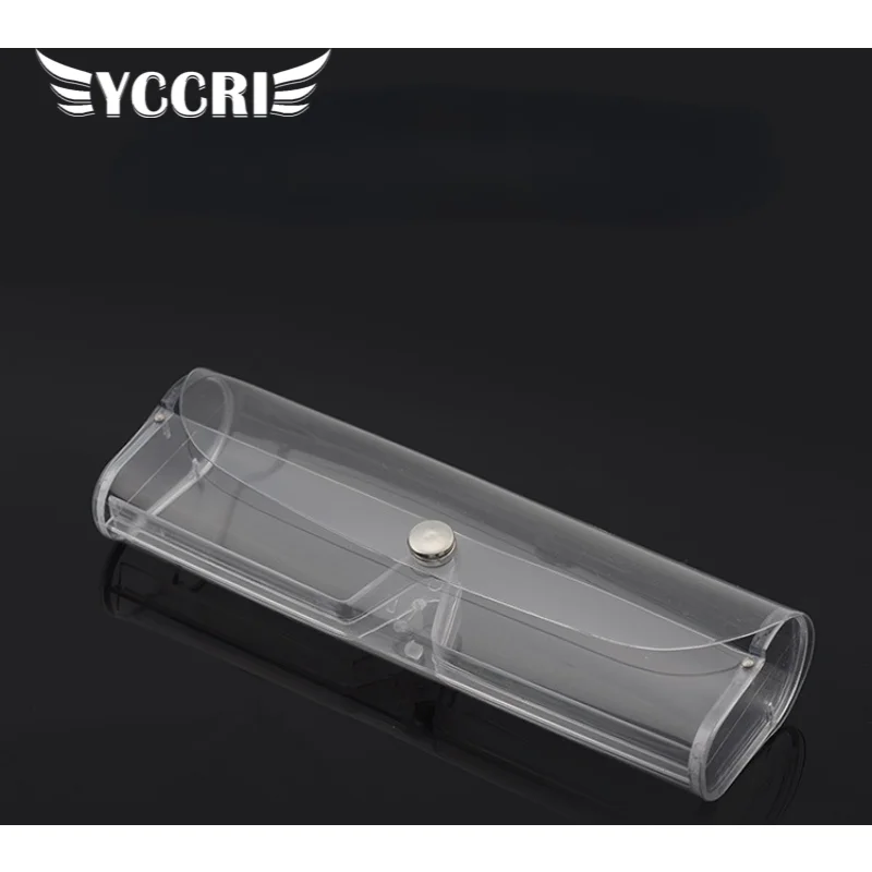 Glasses Box Transparent Plastic Box Medium Size Transparent Compact Convenient To Carry and Easy To Observe  Eyeglass Case