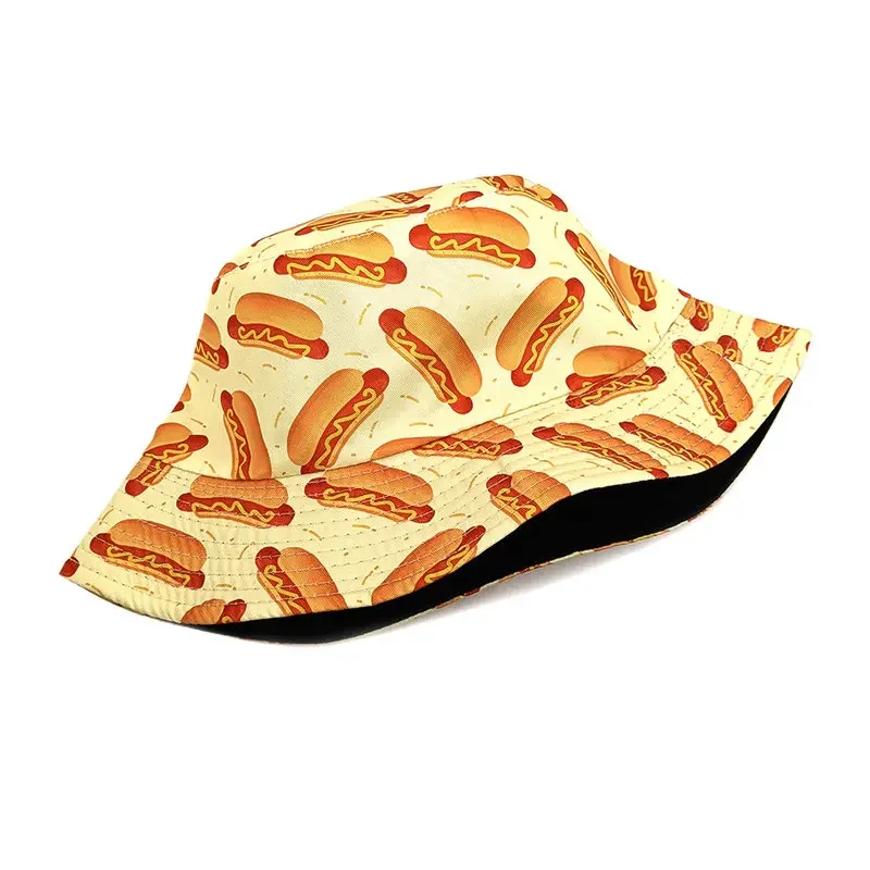 الربيع والصيف البوليستر الكرتون طباعة قبعة بحافة صياد قبعة السفر في الهواء الطلق قبعة قبعة واقية من الشمس القبعات للرجال والنساء 238