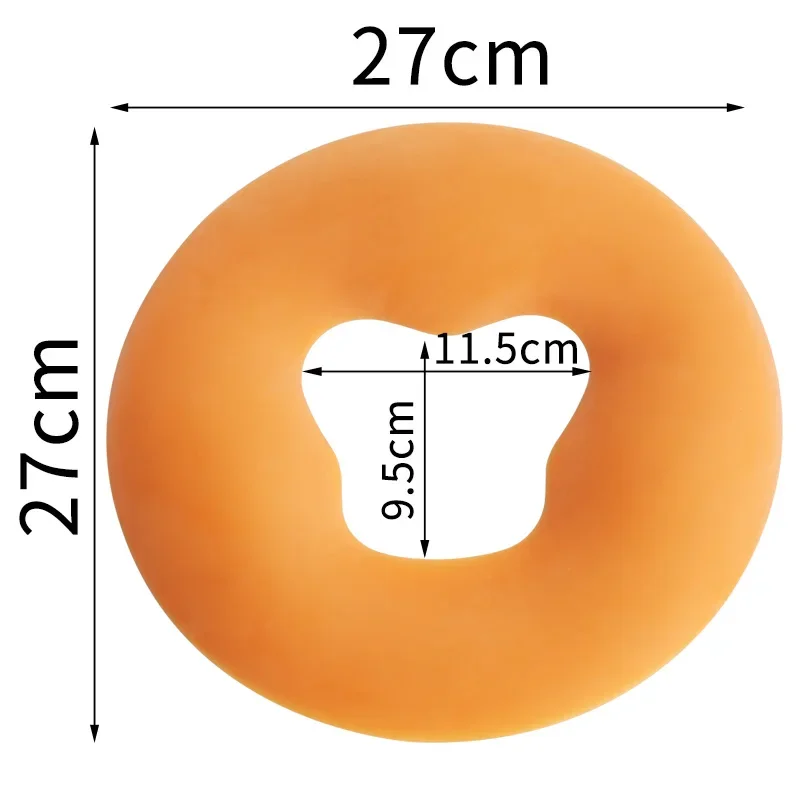 وسادة سيليكون ناعمة وسادة تجميل سبا قابلة لإعادة الاستخدام وسادة تدليك غير قابلة للانزلاق بدون فيلم صالون تدليك الوجه الاسترخاء وسادة وسادة التجميل