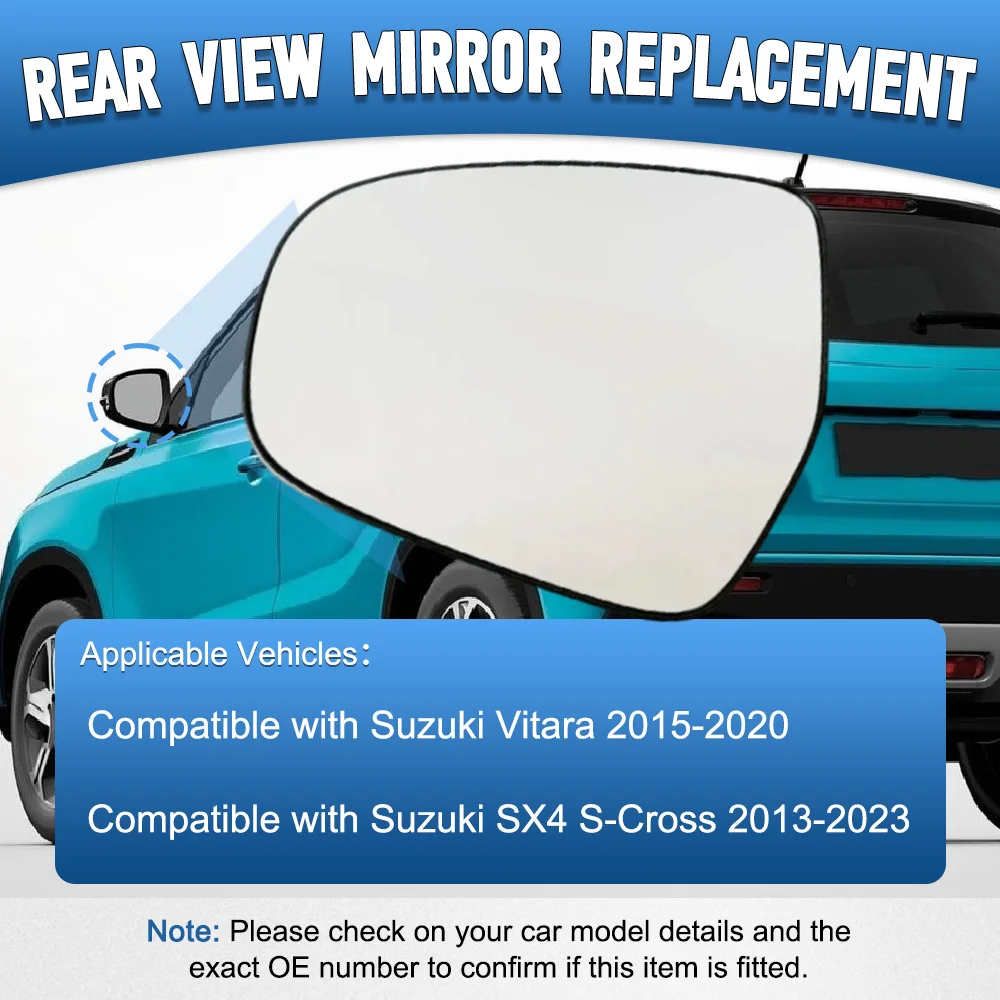 Podgrzewane boczne lusterko wsteczne do Suzuki Vitara 2015 2016 2017 2018 2019 2020 SX4 S-Cross 2013-2023 8474061 M00000 — zdjęcie 5