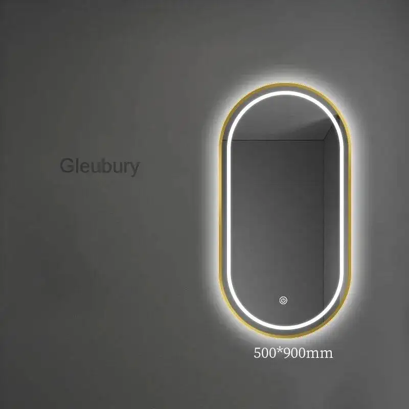 Quarto grande design de corpo inteiro espelho sala estar decoração espelhos de chão iluminação led tamanho casa decoração estética espelho grande maquiagem