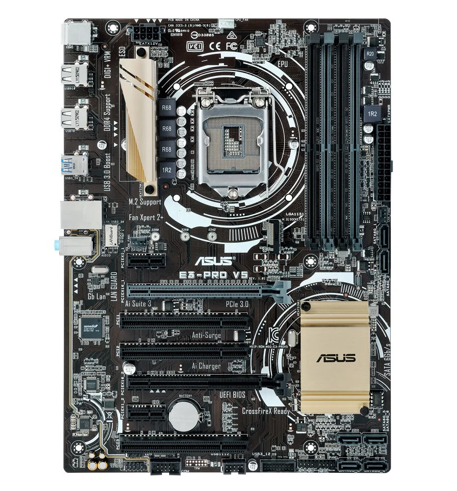 Motherboard Asus E3-PRO V5 LGA - Intel Cpu Core I5 ulasan dan harga
