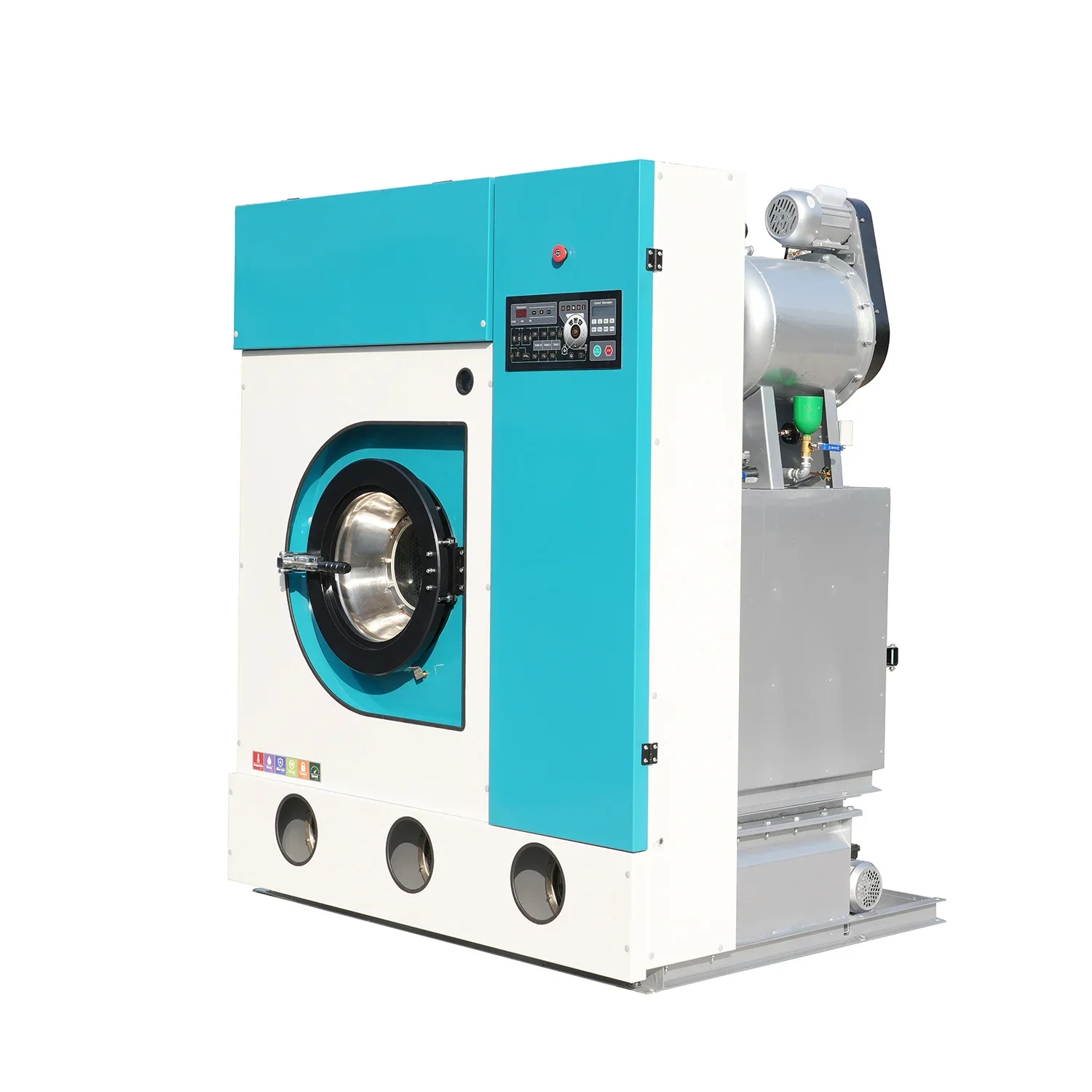 Electric Dry Cleaning Machine 8-22kg Stainless Steel Housing with Steam Fuel