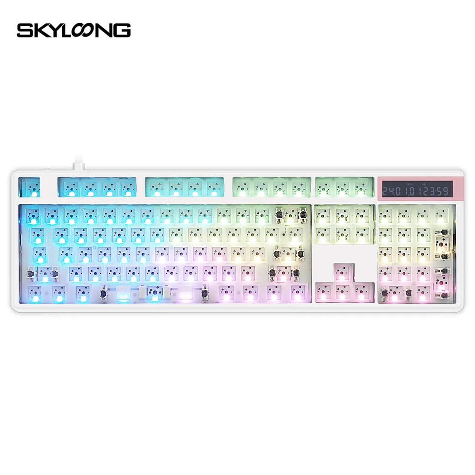 SKYLOONG GK 104 Pro メカニカルキーボードキット ANSI RGB無線