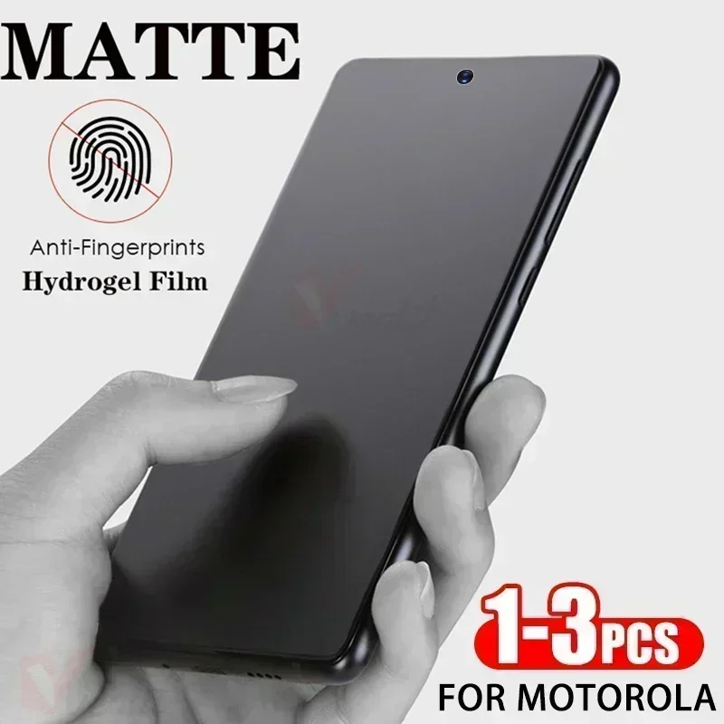 Full Cover Matte Hydrogel Film For Motorola Edge 40 Pro 30 Ultra Neo 20 Lite Screen Protector For Moto X40 X30 S30 ThinkPhone