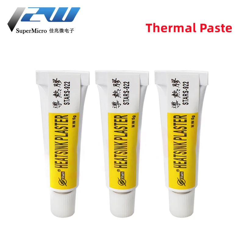 1 /2 /3 PCS  5g Thermal Paste Conductive Heatsink Plaster Viscous Adhesive Glue for Chip VGA RAM LED IC Cooler Radiator Cooling