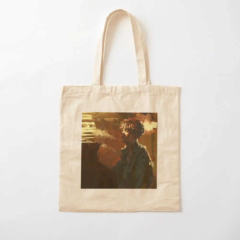 Yoongi- First Love Tote Bag shopping cart bags shoping bag Canvas Tote Bag