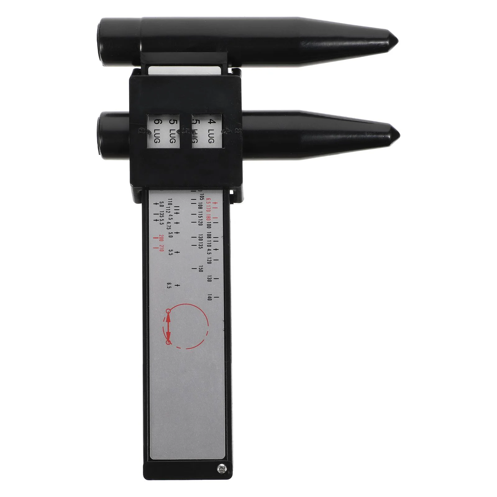 

Modified Hole Distance Ruler Vernier Calipers Lugs Hub Pitch Measurement Equipment Sliding Measuring Gauge Instrument Abs