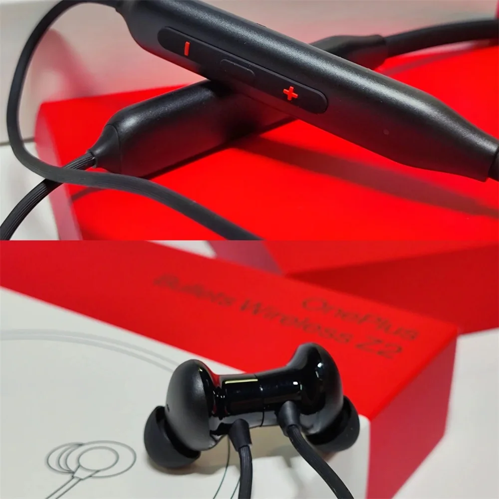 Oneplus الرصاص اللاسلكية Z2 بلوتوث سماعة شريط حول ياقة الملابس داخل الأذن سماعات الأذن الرياضة المغناطيسي AI إلغاء الضوضاء سماعة IP55 ل 1 + 13 #4