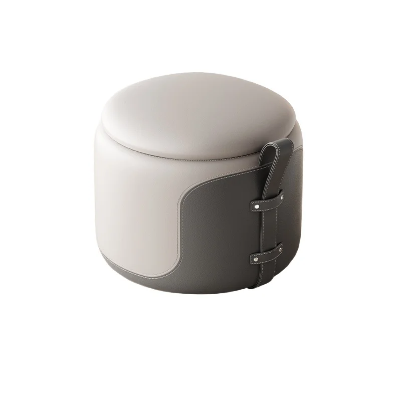 Black Outdoor Stool Chair Modern Bench Slipper Luxury Entrance Stool Chair Lounge Floor Pouffe De Salon Nordic Furniture