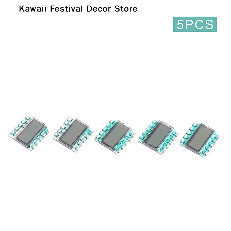 【K】Hot Sale 5pcs 10PIN TN Positive 3-Digits Segment LCD Panel 3.0V Digital Tube Display LCD Segment Code Screen