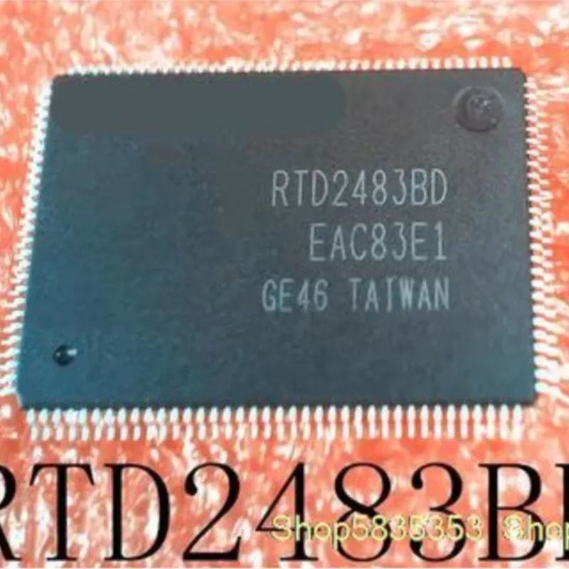 2pcs RTD2483BD QFP Liquid crystal chip