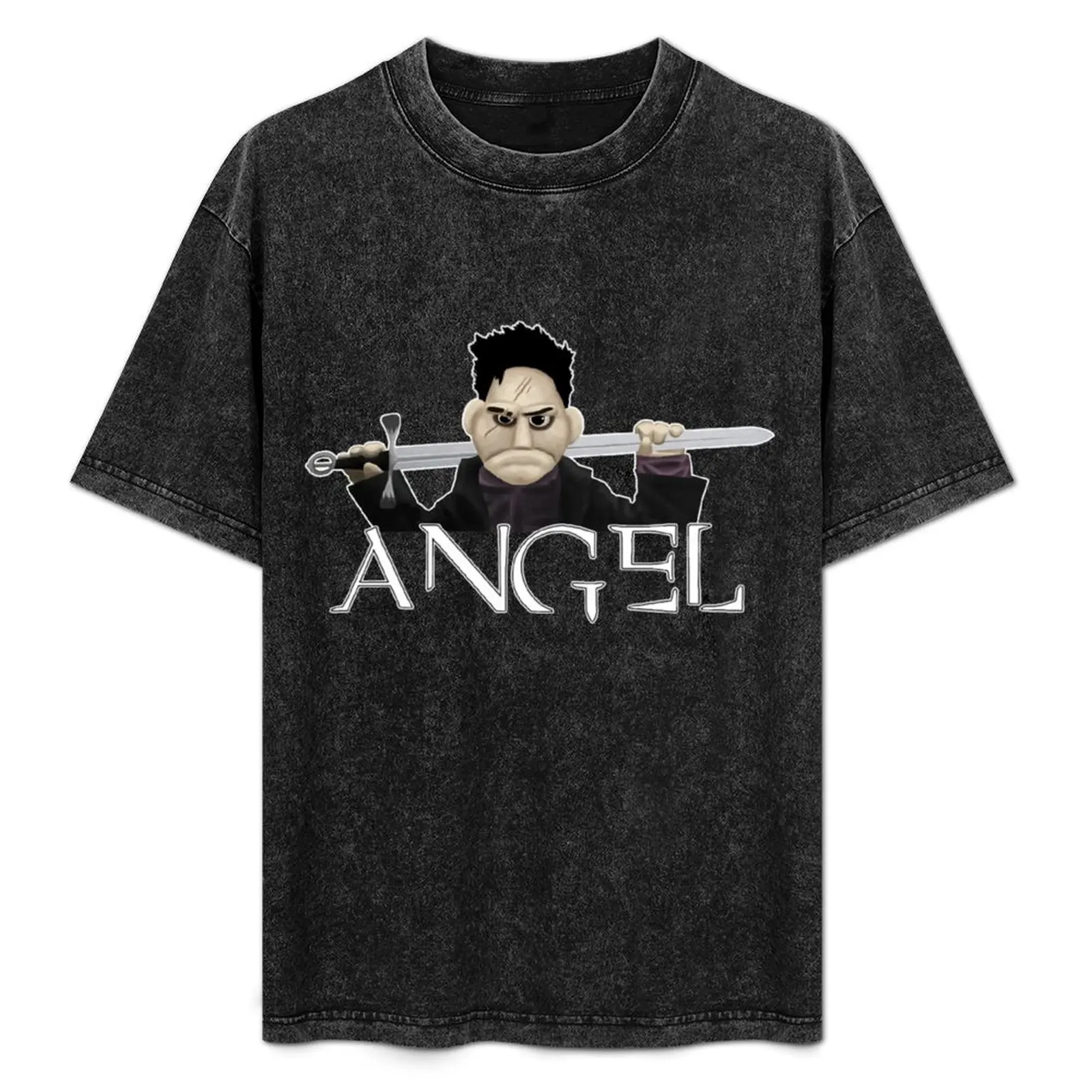 Angel - Smile Time Puppet T-Shirt shirts graphic tee baggy shirts for a boy graphic tee shirt men t shirt