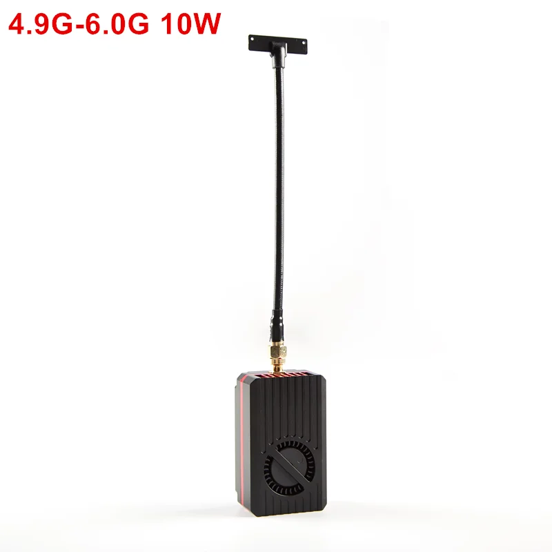 RUSHFPV Video Transmitter Module 4.9G-6.0G 10W VTX Kit For Drone FPV RC Drone Camera Transmission Module
