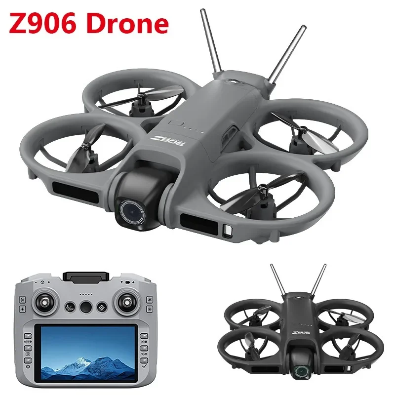 Z906 드론 프로페셔널 8K HD 듀얼 카메라 5G GPS 스크린 탑재 브러시리스 모터 광학 흐름 호버링 장애물 회피 RC 쿼드콥터