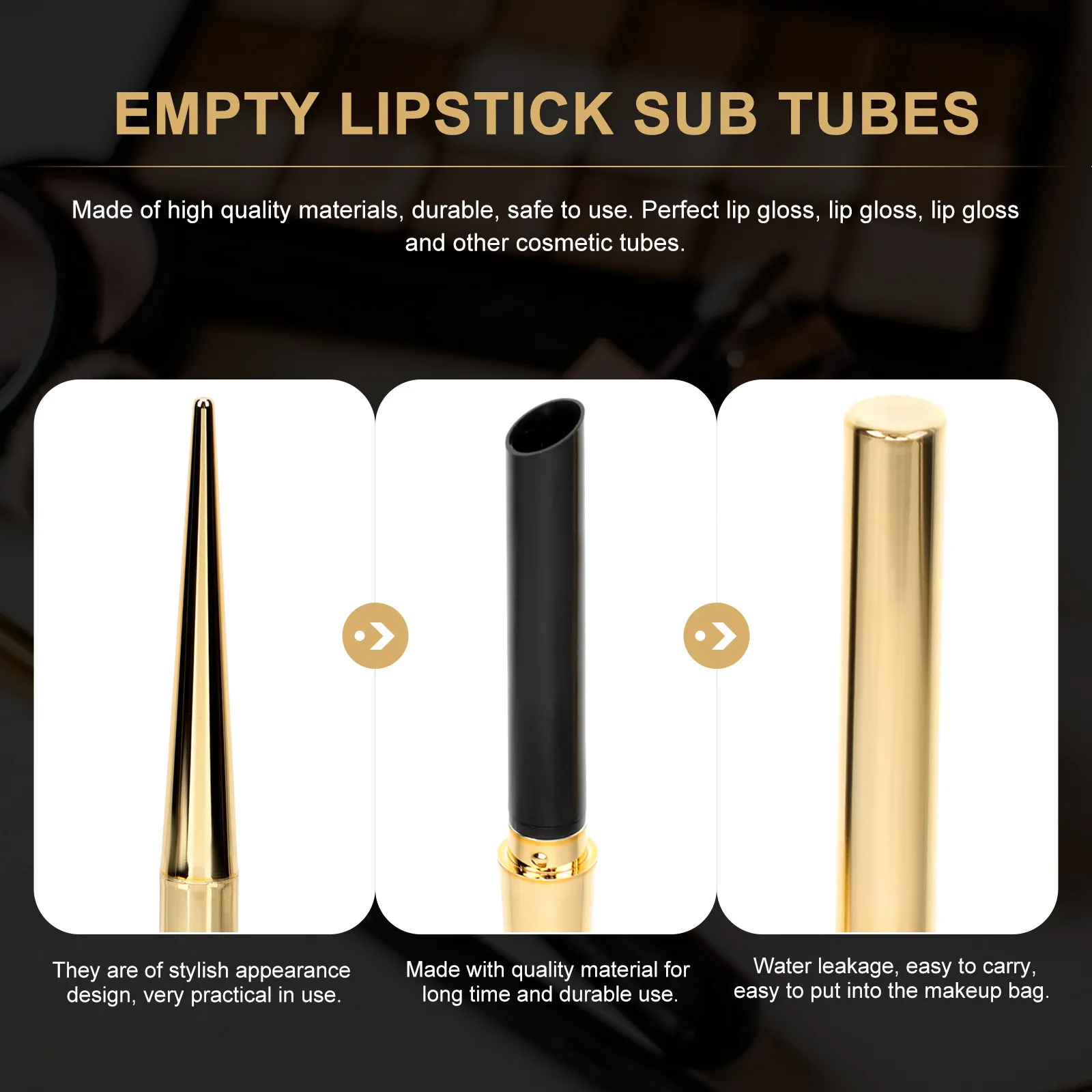 4 stuks lippenbalsem lege tubes navulbare lichtgewicht duurzame draagbare lippenstiftflessen DIY lipcrème opslag reiscontainers