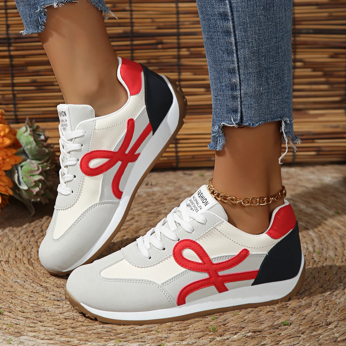 Spring and Autumn Sneakers Women 2024 New Casual Comfortable Shoes Women Joker Fashion Walking Sneakers Women Zapatos De Mujer