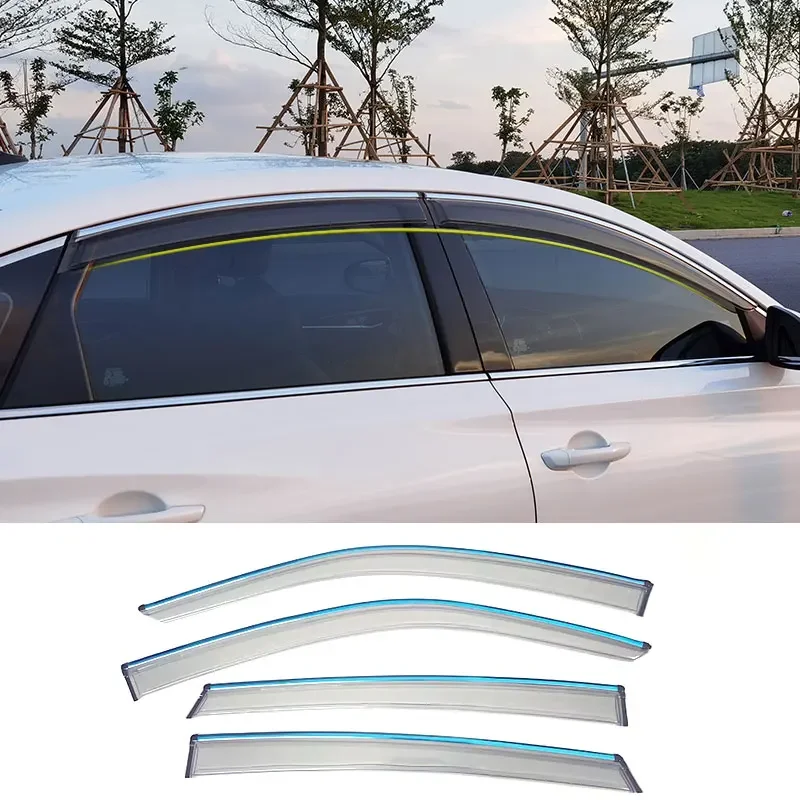 Rain Protection Shield for Changan EADO Plus Window Visor 2020~2023 Side Sun Exterior Body Decoration Accessories