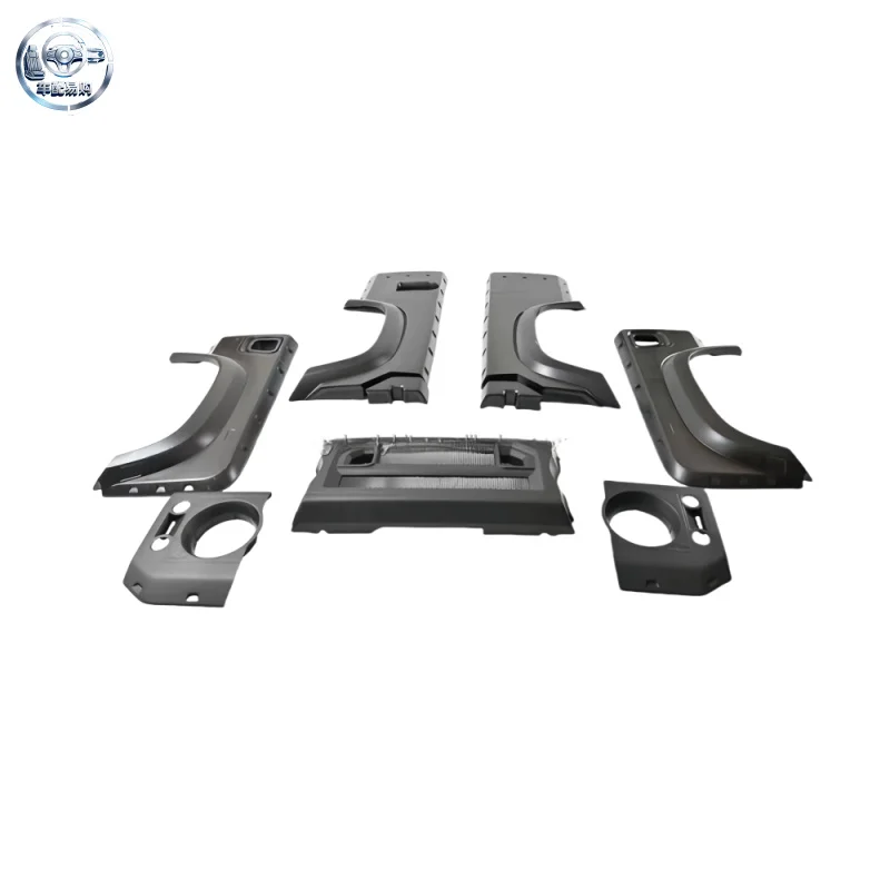 For Land Defender 90 110 Wide Body Kit Front and Rear Fenders External Grille Cover