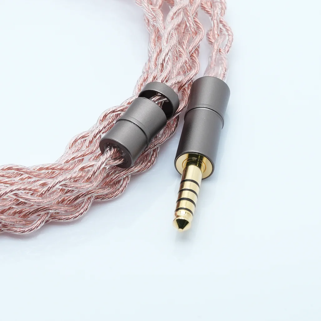 Trusted-A7 HiFi Oortelefoon Upgrade Kabel 6N Verzilverd Koper IEM Draad MMCX/0.78mm 2Pin/QDC