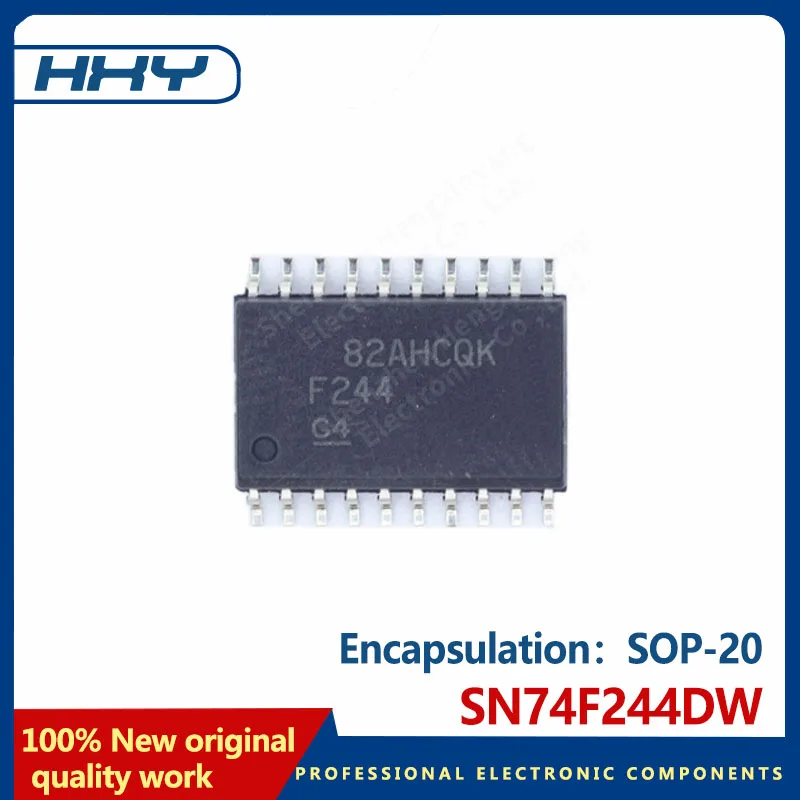 10 SN74F244DW logical buffers are encapsulated with SOP-20