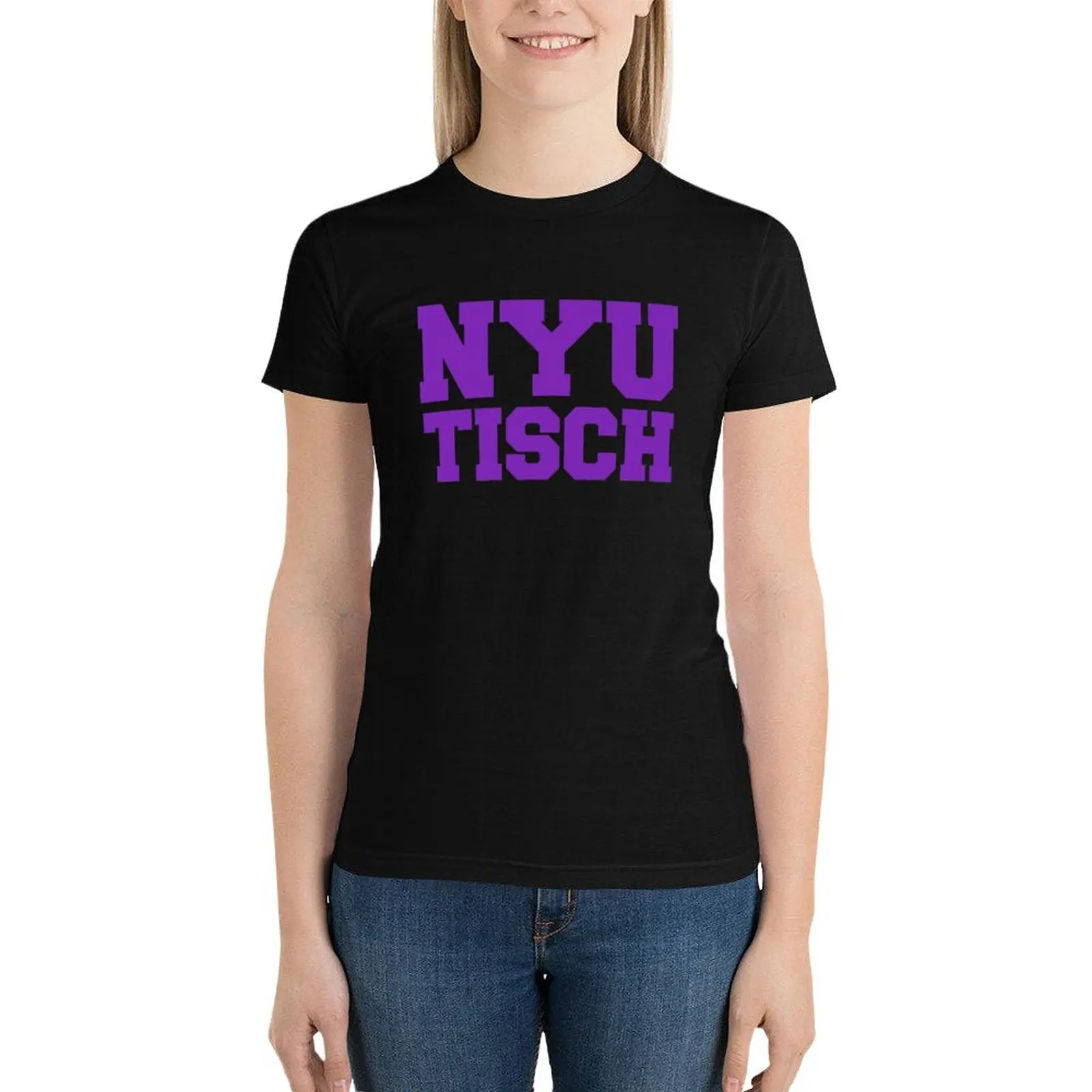 

NYU Tisch 46 T-Shirt summer clothes tees Blouse summer tops t-shirts for Women pack