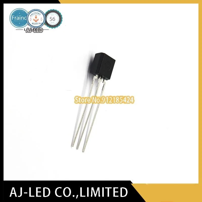 10pcs/lot TSOP2438 infrared receiving head receiving tube frequency 38KHZ induction distance 45M