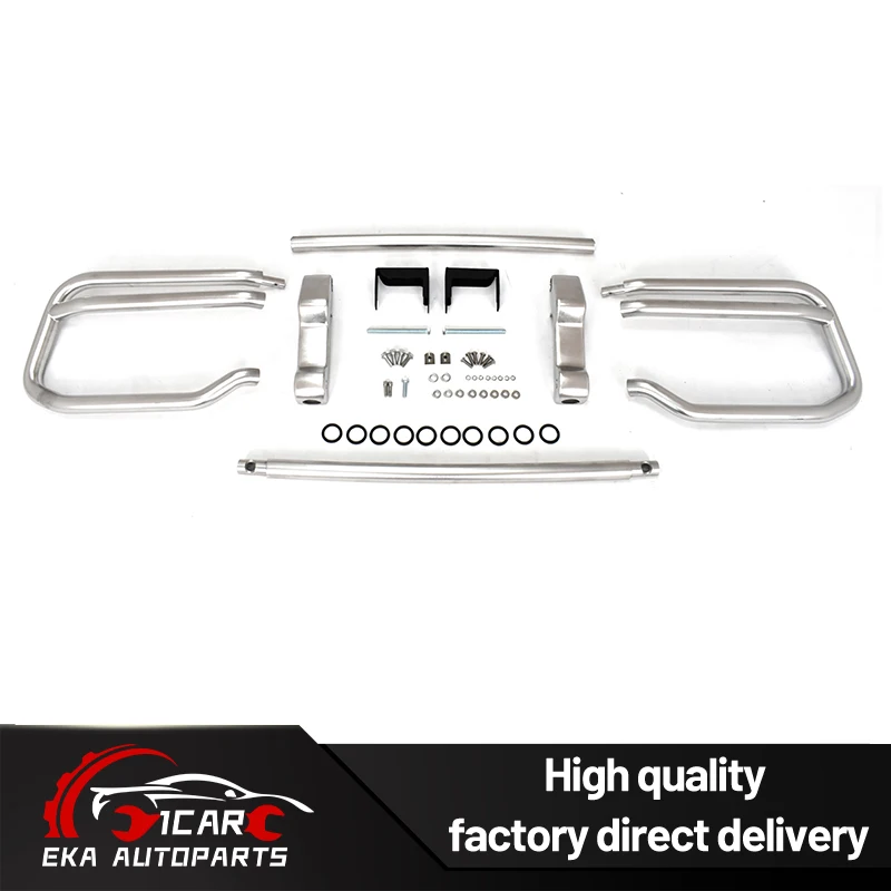 Stainless Steel Front Bull Bar for Mercedes-Benz G-Class W464 G63 2019-2024 4x4 Off Road Front Bumper Guard Brush Guard Protecto view 6