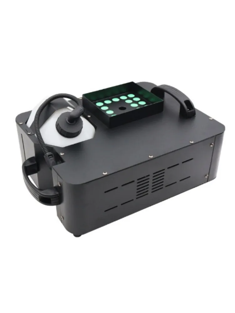 Máquina de humo de niebla de 1500w Dmx Rgb 24led efecto de luz de escenario pulverizador Vertical máquina de niebla remota