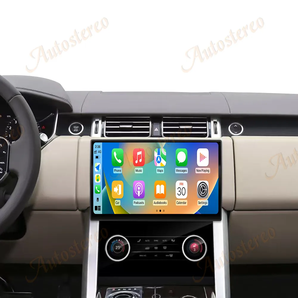 11.4 Curved Screen Carplay Android For Land Rover Range Rover Vogue L405 2013-2017 Car GPS Navigation HeadUnit Multimedia Player