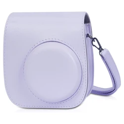 PU Leather Camera Bag  For Instax Mini 12/11/9/8 Retro Camera Accessories Protective Camera Case With Adjust Shoulder Strap