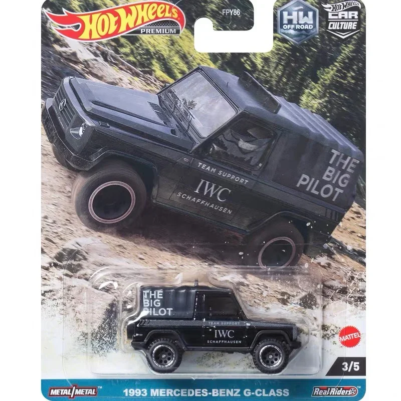 Original Hot Wheel Auto Kultur Modelle Offroad Toyota 4Runneer Land Cruiser Benz G-Klasse Legierung Spielzeug für Jungen Premium-Automobil