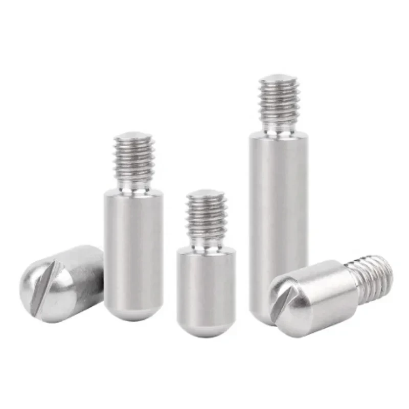 

M2-M12 304 Stainless Steel Slotted Headless Step Screw / GB831 Axial Shoulder Screw with Thread (A2-70)