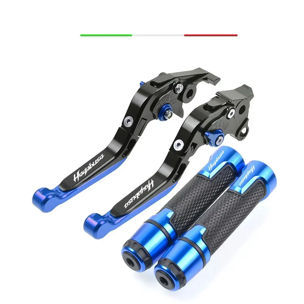

For Suzuki HAYABUSA GSXR1300 GSX1300R GSX 1300 R 1999-2007 2006 2005 Motorcycle Adjustable Brake Clutch Levers & Handlebar grips