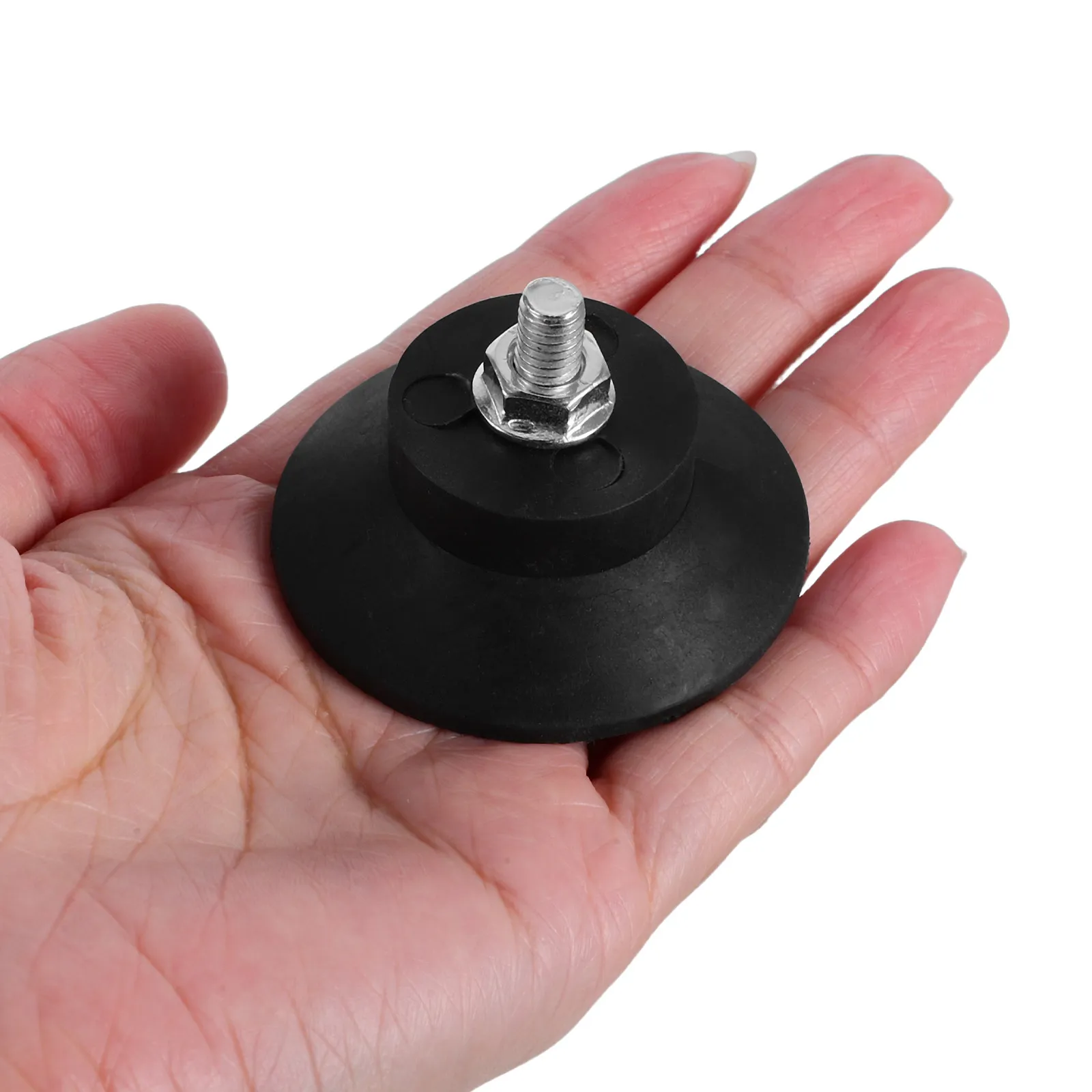 8Pcs M6 Threaded Anti Vibration Rubber Feet Heavy Duty Shock Absorbing Pads Compressor Generator Noise Reducing