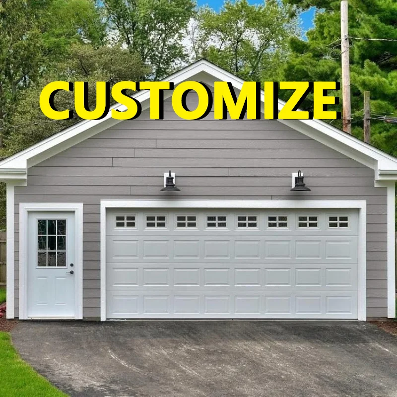 Any Size Custom Roller Shutter Aluminum Garage Door Wind Rain Proof Auto Roll Up Remote Silent Household Shop Anti Theft Door