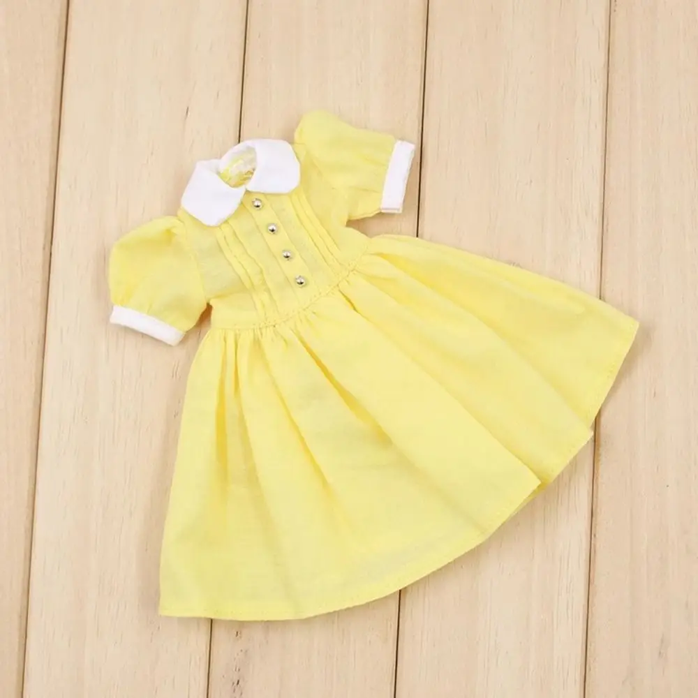 أزياء فستان بحزام الأزهار لطيف فساتين طوق الأميرة الصغيرة مع أكياس DIY اكسسوارات لدمى azone ob22/24/27 #4