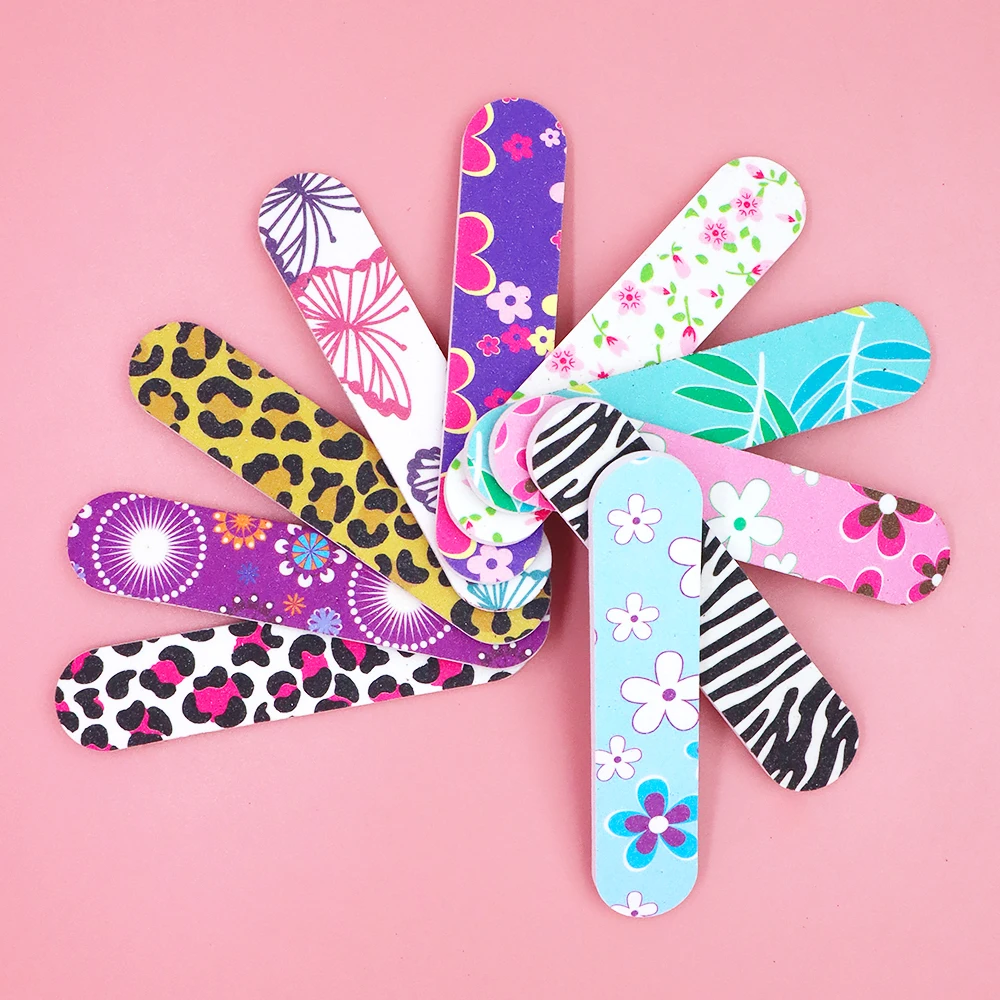 

Набор из 12 двусторонних одноразовых пилочек для ногтей для домашнего и салонного использования, оптовая упаковка, принадлежности для стилистов, мини-пилочки, модные инструменты для маникюра