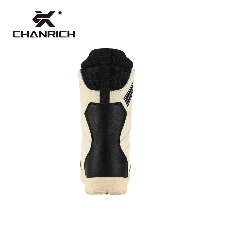 CHANRICH New Single Board Ski Boots Traditional Lacing Style Anti slip, Warm and Shock Absorbing Men and Women Ski Shoes