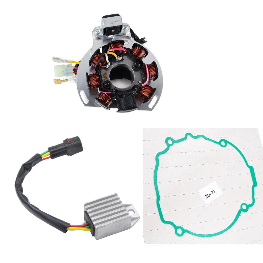 

Regulator Rectifier Stator Coil Gasket for K-TM 200 2k-3 model 200 EXC SM EXC200 SM200 2005 54839204000 80011034000 50330040000