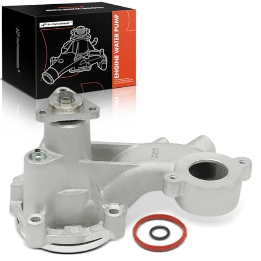 

Enginie Water Pump [8Cyl 5.0L DOHC] w/O-Ring Compatible with Ford Cars - F-150 2011-2023, Mustang 2011-2023 - Only fit with 3 B