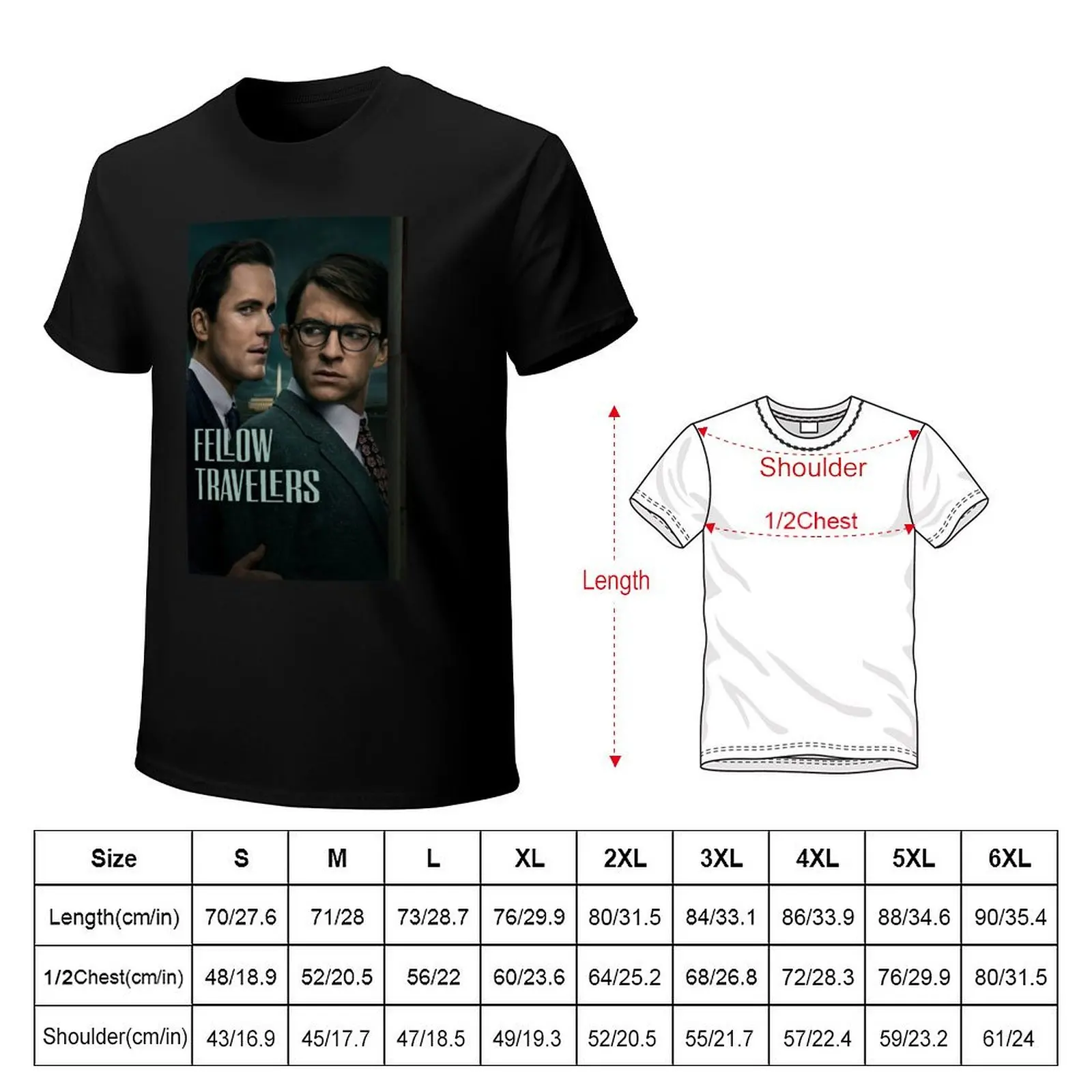 Fellow travelers poster T-Shirt cotton tshirt 100% T-Shirt