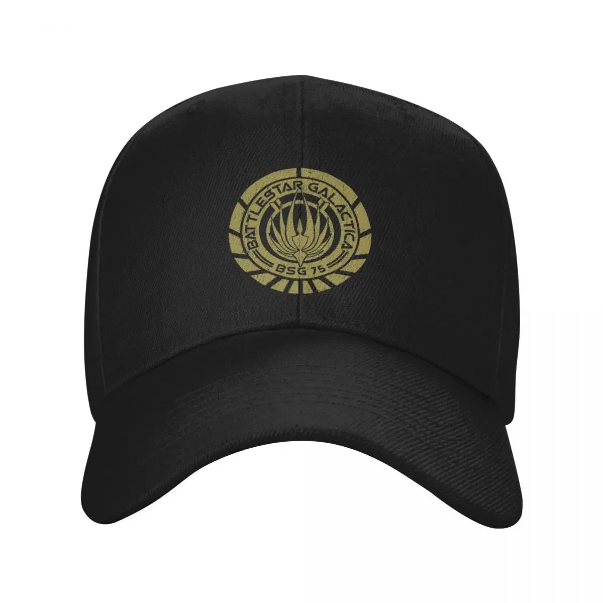 Battlestar Galactica Crest Baseball Cap Golf foam party Hat Hip Hop Boy Child Women's