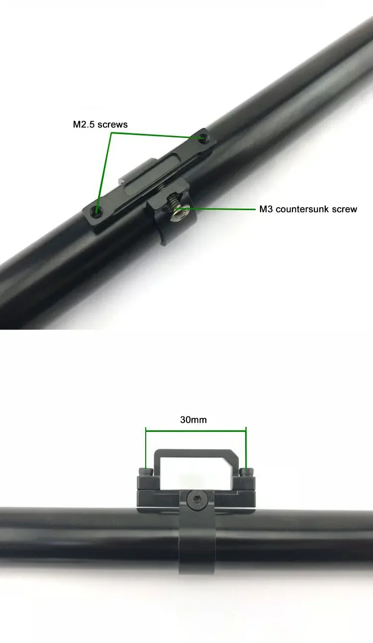 XT90 Stecker Feste Sitz Mounting Basis Verschluss 20mm Tube Clamp Support Tube Clip Anschluss Teil for Agrwirtschaft anla